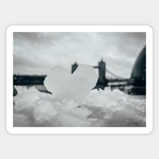 Snowy Tower Bridge - London Sticker